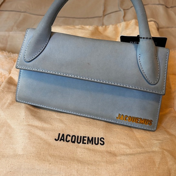 Jacquemus Blue le bambino Mini Bag - Picture 1 of 8